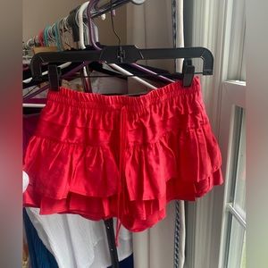 RED SHUG SKIRT!!!! XS originally $300